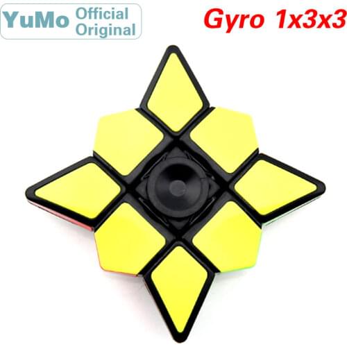 YuMo Fingertip Gyroscope 1x3x3 Magic Cube Finger Spinner Gyro 133 Speed Cube Antistress Release Pressure Educational To