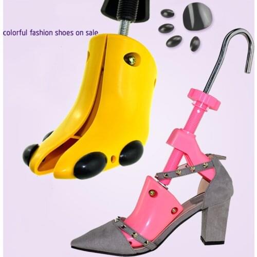 Size Womens 2-Way Adjustable Shoes Stretcher Heels Boots Trees Shaper Expander Unisex Wooden Maintain Shape For Woman High heels