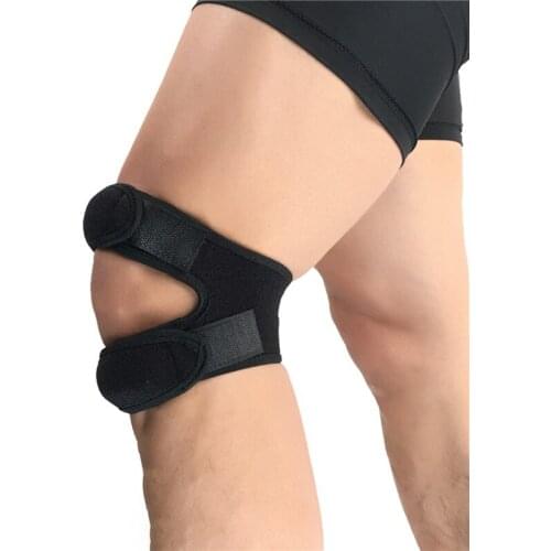 1 Pc Unisex Sports Knee Pad Protector Adjustable Outdoor Fitness Gym Hiking Running Patella Leg Guard Protector Band