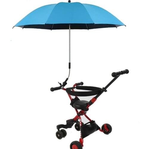 Baby Stroller Umbrella Sun Visor Sun Shade Canopy Cover Stroller Parasol for Buggy Stroller Accessories Car Seat Sun Umbrella
