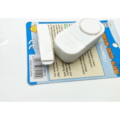 2x Door Window Entry Wireless Sensor Burglar Intruder Alarm Magnetic System Bell