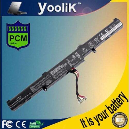 A41-X550E Laptop Battery for ASUS X450 X450E X450J X450JF X751M X751MA X751L X750JA A450J A450JF A450E