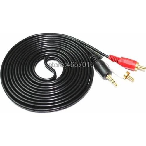 ALLOYSEED 1.5m/3m/5m 3 RCA to RCA Audio Video Cable Male To Male 3RCA To 3RCA Audio Video AV Cable Cord Wire For DVD TV