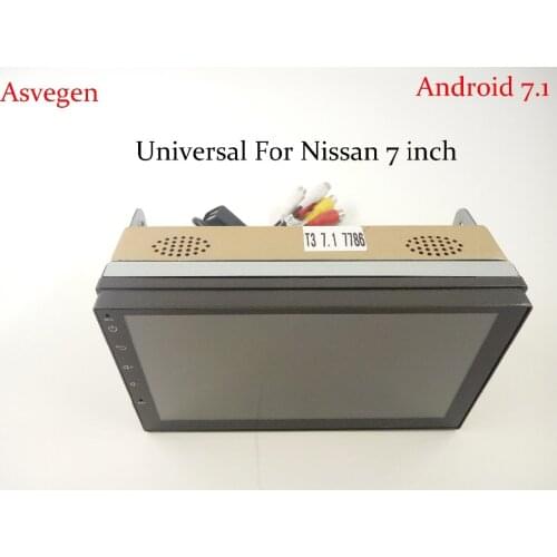 Android 7.1 Car Radio multimedia Player Universal GPS Navigation Bluetooth WiFi 2din Autoradio Stereo