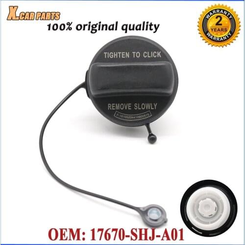 Car Fuel Tank Gas Filler Cap Assembly 17670-SHJ-A01 For Honda Accord CR-V Element Odyssey Pilot Ridgeline S2000 Acura MDX RSX
