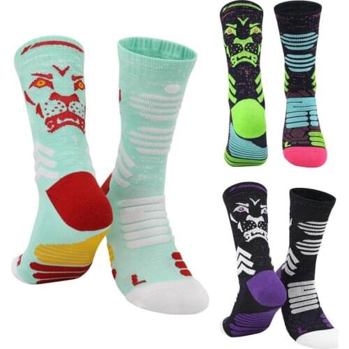 Basketball Socks Thick Sports Socks Non-slip Breathable Durable Skateboard Socks Men Towel Bottom Socks Sports Socks