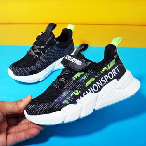 Toddler Sneakers for Kids Shoes Boys 2021 Boys School Running Shoes Breathable Kids Sport Shoes Tenis Winter Lace Up 5-12 Years