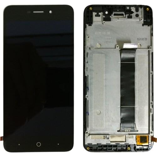 For ZTE Blade A601 BA601 Touch Screen Digitizer + LCD Display Assembly Frame
