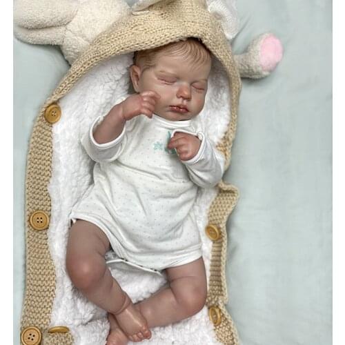 48cm Reborn Dolls Realistic Newborn Baby Doll Toy Gift for Children Popular Reborn Baby Doll