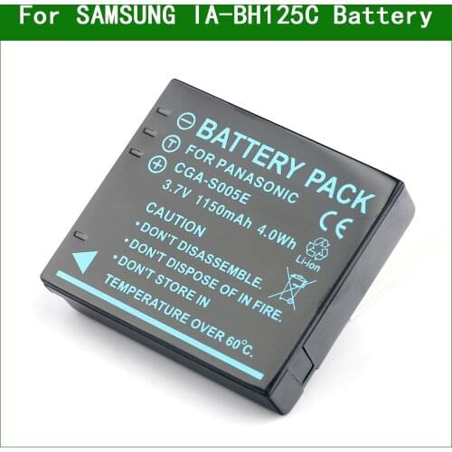 Lanfulang IA-BH125C Digital Camera Battery for Samsung HMX-R10 HMX-R10BP HMX-R10EDC HMX-R10SP