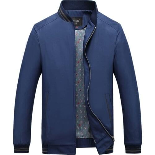 Mens Casual Baseball Jacket Male Fashion Windbreaker Slim Fit Coat 50% Off Mens Jackets Big Size 2XL 3XL