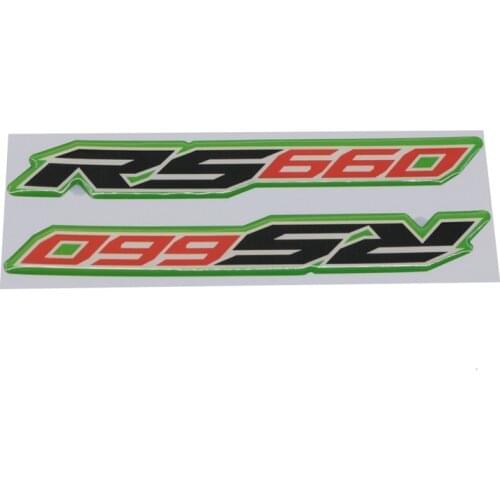 For Aprilia RS660 Tuono 660 3D fuel tank sticker motorcycle surface decoration decal sticker 2sheets