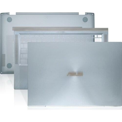New TOP Back Cover/Palmrest/Bottom Case For ASUS ZenbenBook 14 UX431F UM431D Bx431 U4500F Series Laptop Rear Lid LCD Back Cover