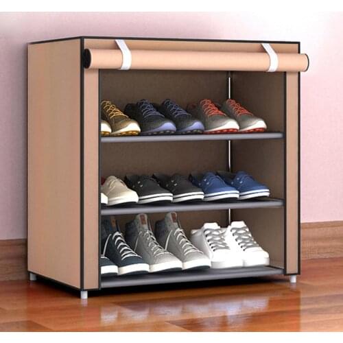 Dustproof Large Size Non-Woven Fabric Shoes Rack Shoes Organizer Home Bedroom Dormitory Shoe Racks Shelf Cabinet Dropshipping