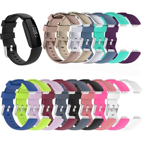 TPE Watch Band Wrist Strap Bracelet Belt for Fitbit Inspire2 Watch Wristband Watch Strap for Fitbit Inspire2 Accessories