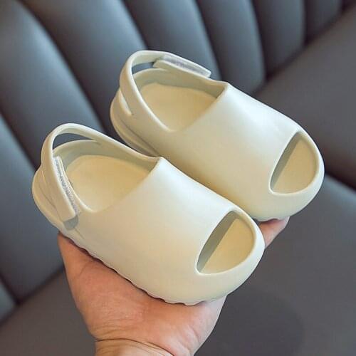 Baby Toddler Kids Adults Slip-on Fashion Sandals Boys Girls Foam Beach Summer Slides Bone Resinchildren Lightweight Water Shoes