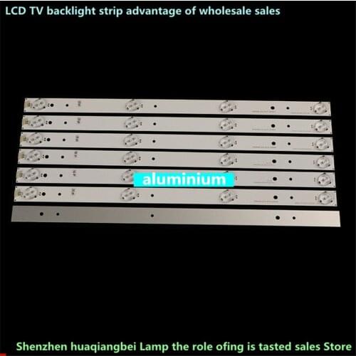 7 PCS/set LED backlight strip for HISENSE SVH420AB2 SVH420AB3 SVH420AA7_4LED 43H7C 43H7C2 Sharp LC-43N4000U