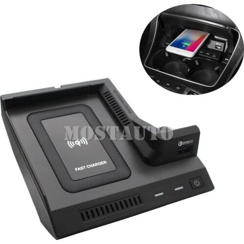 The Phone With QI Wireless Charging For Mercedes Benz C-Class GLC W205 X253 Wireless Car Charger Phone Charging Plug And Play