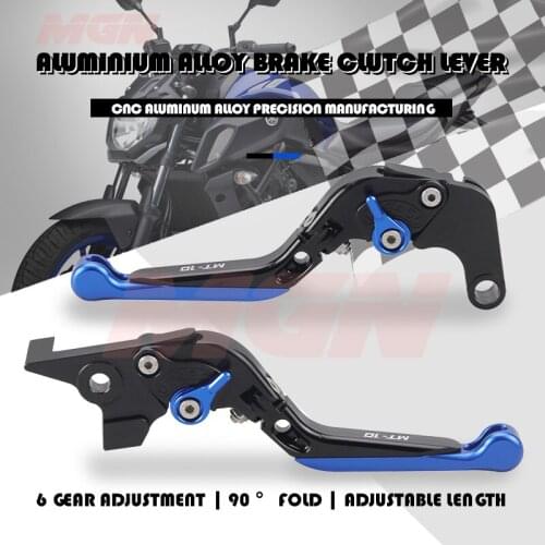 Brake Clutch Lever For MT-10 FZ-10 MT10 FZ10 2015-2019 2016 2017 2018 Motorcycle Accessories Folding Extendable