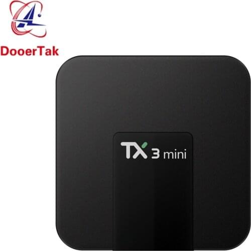 10pcs TX3 Mini Android 8.1 4K Smart TV BOX Amlogic S905W Quad Core 1GB/8GB 2G/16G 2.4G WIFI H.265 VP9 UHD Media Player