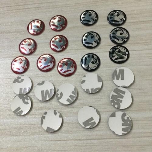 2pcs 20pcs Metal 14mm Car Key Stickers Emblem Logo For V-auxhall Astra Mokka Corsa Meriva Vxr8 Gts Vectra Car-Styling
