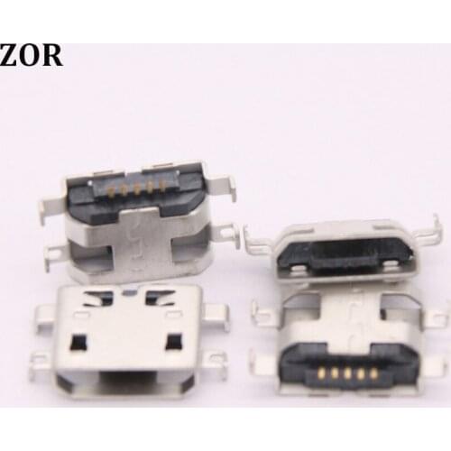2pcs for UHANS U100 MTK6735 Micro mini usb jack socket Dock Charging charger Port Connector replacement repair parts