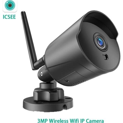 3MP Wireless Wifi Two Way Audio IR Night Vision P2P Onvif TF Card Slot CCTV Outdoor Indoor Video IP Camera