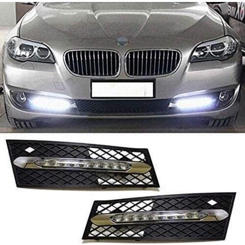 Car White LED Daytime Running Light Kit for BMW F10 528I 535I 550I F11 F18 2008-2013