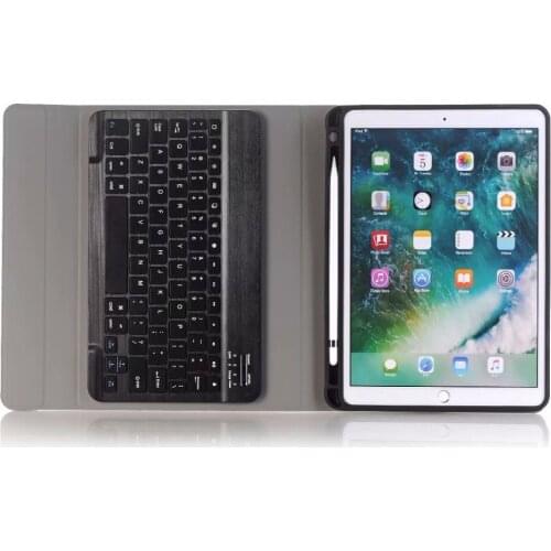 Keyboard Case For iPad Pro 10.5 2017 A1701 A1709 tablet Wireless Bluetooth Keyboard Case For ipad Air 10.5 cover Pencil Holder