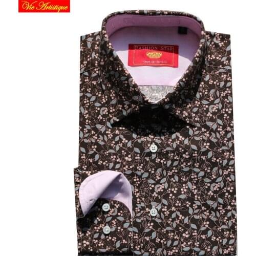 Мужские хлопковые рубашки Davidartlife China At AliExpress