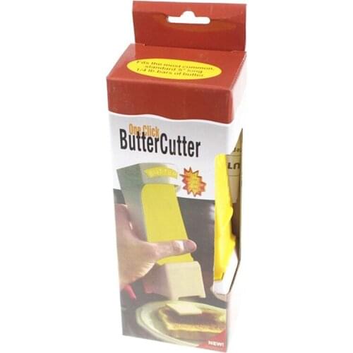 C5AD Stick Butter Cutter Slices Squeeze Dispenser Toast Shredder Kitchen Gadgets Tool