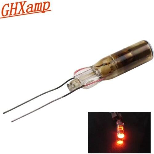 GHXAMP 1PCS New Russian INS-1 top Glow Tube neon bulb Length 29mm Electronic Accessories