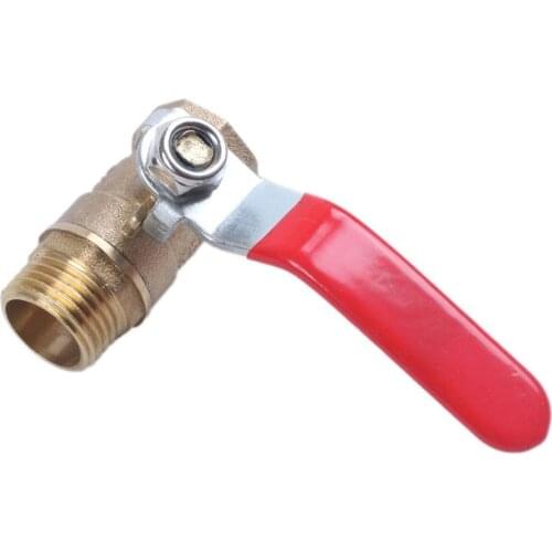 Quality Male to Female M/F Thread 1/2" Full Port Brass Water Ball Valve