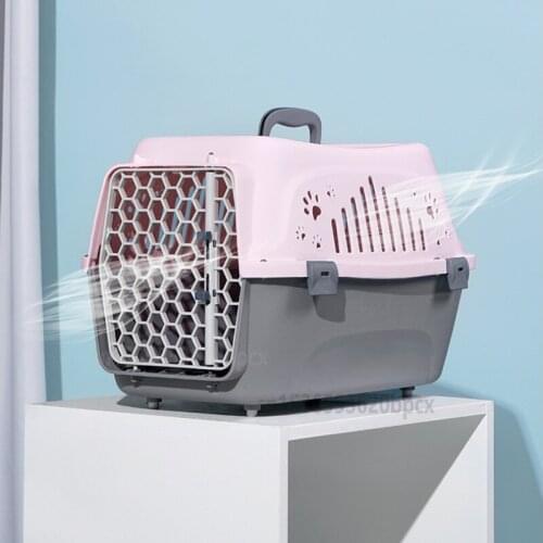 Pet Cage Cat Bag Outdoor Portable Space Capsule Dog Hand Luggage Flight Case Ventilation Large Capacity Pet Cage