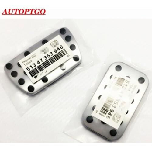 NO Drill AT Accelerator Gas Brake Pedal Pads For Honda Accord Civic CRV CR-V Odyssey Elysion Pilot Jade Car Styling Accessories