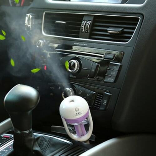 2019 1pc 12V Car air freshener Car mini Humidifier Air Purifier Aroma Car Aromatherapy Mist Maker Fogger Essential oil diffuser