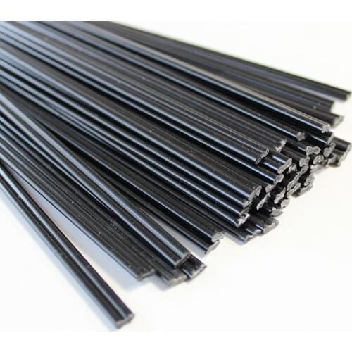Plastic welding rods black PE ABS PP PPR for plastic product fix welder rods sticks hot air gun solder soldering station bumper