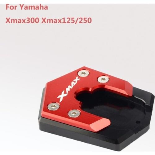 It is suitable for Yamaha xmax300 xmax125 / 250 to refit CNC side support leg with enlarged pad