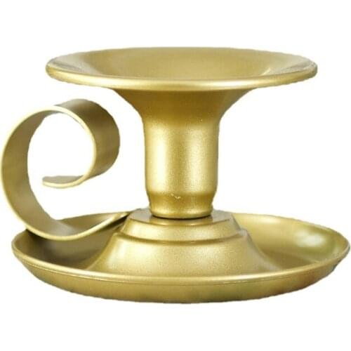 Candlestick Stand Iron European Style Candle Holder for Wedding Valentines Day Housewarming Gifts Party Dinning Decoration