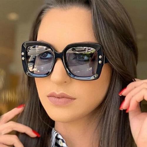 Classic Cat Brand Eye Sunglasses Women Men Vintage Oversized Gradient Sun Glasses Shades Female Luxury Designer UV400 Sunglasses