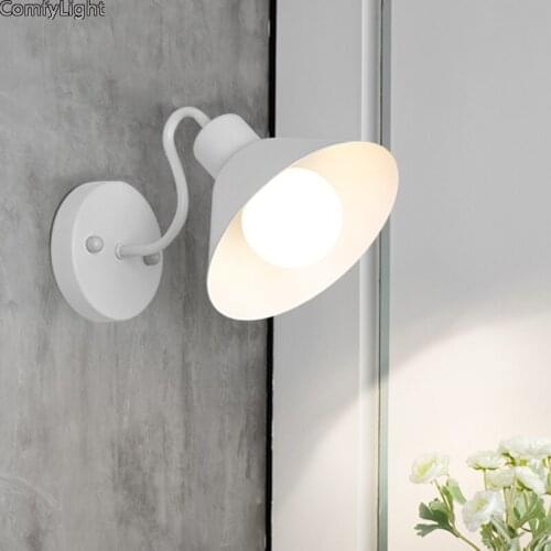 Modern led wall lamp bedside bedroom loft home designer living room E27 corridor Atelier hotel mirror wall lamps Holtel Corridor