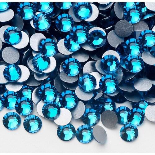 Flat Back Rhinestones/AAAA+ Wholesale Rhinestones Non Hotfix Flash Stone for Nail Art /Diy Non Hotfix Rhinestone Glitter Glass