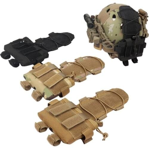 Tactical Pouch MK2 Battery Case for Helmet Camo Hunting Airsoft Helmet Battery Bags