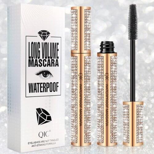 Diamond Mascara Quick-drying Waterproof Mascara Long Curling Thick Eyelash Extend Eyelash Mascara Eye Cosmetics YH2177