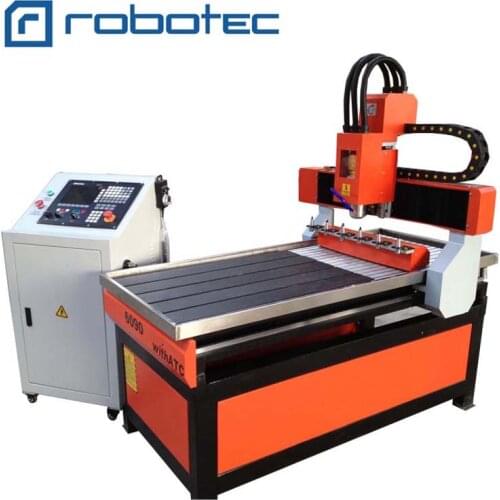 High quality mini atc cnc router servo motor 3 axis cnc machine with auto tool changer 9060 small cnc router with Mach3