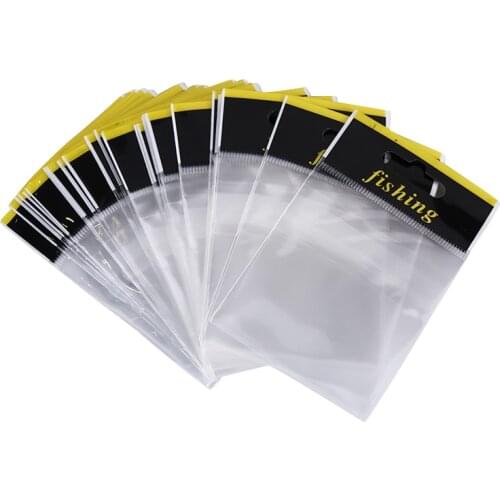 100Pcs fishing packing bags Small Fish Hook Bags Fishing Accessories Bag Fishing Bag For Fishing Shop