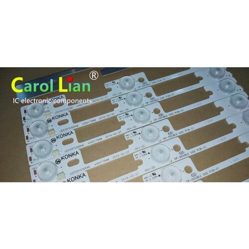 16PCS/ lot new and original for Konka LED32F2300NE LED32F2300FX lamp strip LED light bar 35017946 35017948 backlight 6v