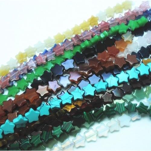 20pcs natural gem stone strings size 12mm five stars shapes with wholesale beads suppliers in china natural stone