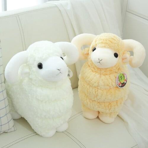 25cm Cute Sheep Doll Alpaca Animal Plush Toy Stuffed Goat Doll Girls Birthday Gift