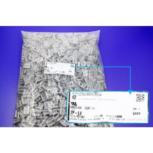 2P-LV Connectors terminal housing 100% new and original parts (C)2P-LV